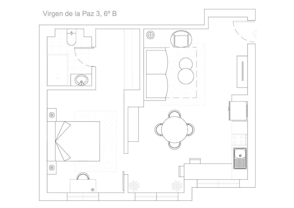 Appartement Modern 1 Bedroom With Pool Temporal Vdz36a Madrid